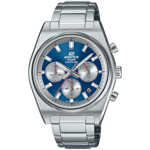 Edifice Orologio Casio Efb-730D-2Avuef In Acciaio Inossidabile E Zaffiro