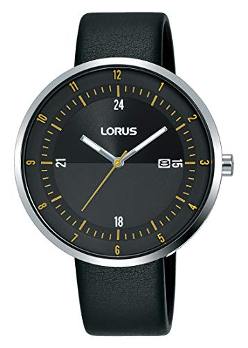 Lorus Orologio Analogico Quarzo Uomo Con Cinturino In Vera Pelle Rh957Lx9