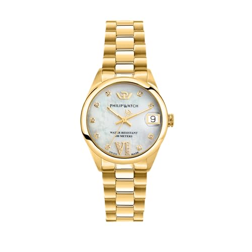 Philip Watch Orologio Analogico Al Quarzo Donna Con Cinturino In Acciaio Inossidabile R8253597626