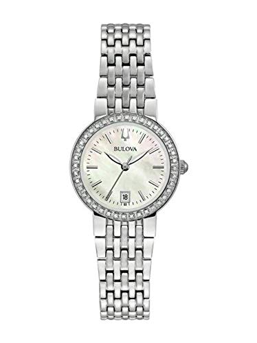 Orologio Solo Tempo Donna Bulova Classic Lady Diamond Casual Cod. 96R239