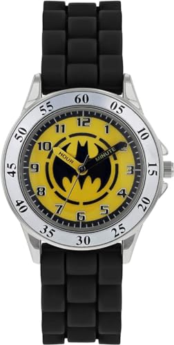 Batman Orologio Analogico Quarzo Bambino Con Cinturino In Gomma Bat9522