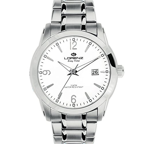 Lorenz Orologio Analogico Quarzo Uomo Con Cinturino In Acciaio Inox 030044Aa