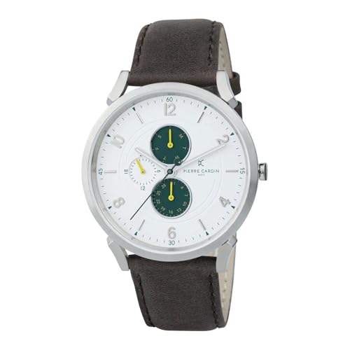 Orologio Uomo Pierre Cardin Cpi.2057, Marrone, Cinturino, Marrone, Cinturino
