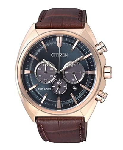 Citizen Orologio Da Uomo Cronografo Quarzo Pelle Ca4283 – 04L