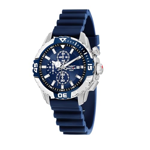 Sector No Limits Orologio Uomo, Collezione Legend, Cronografo, Analogico, 43 Mm - R3271735001