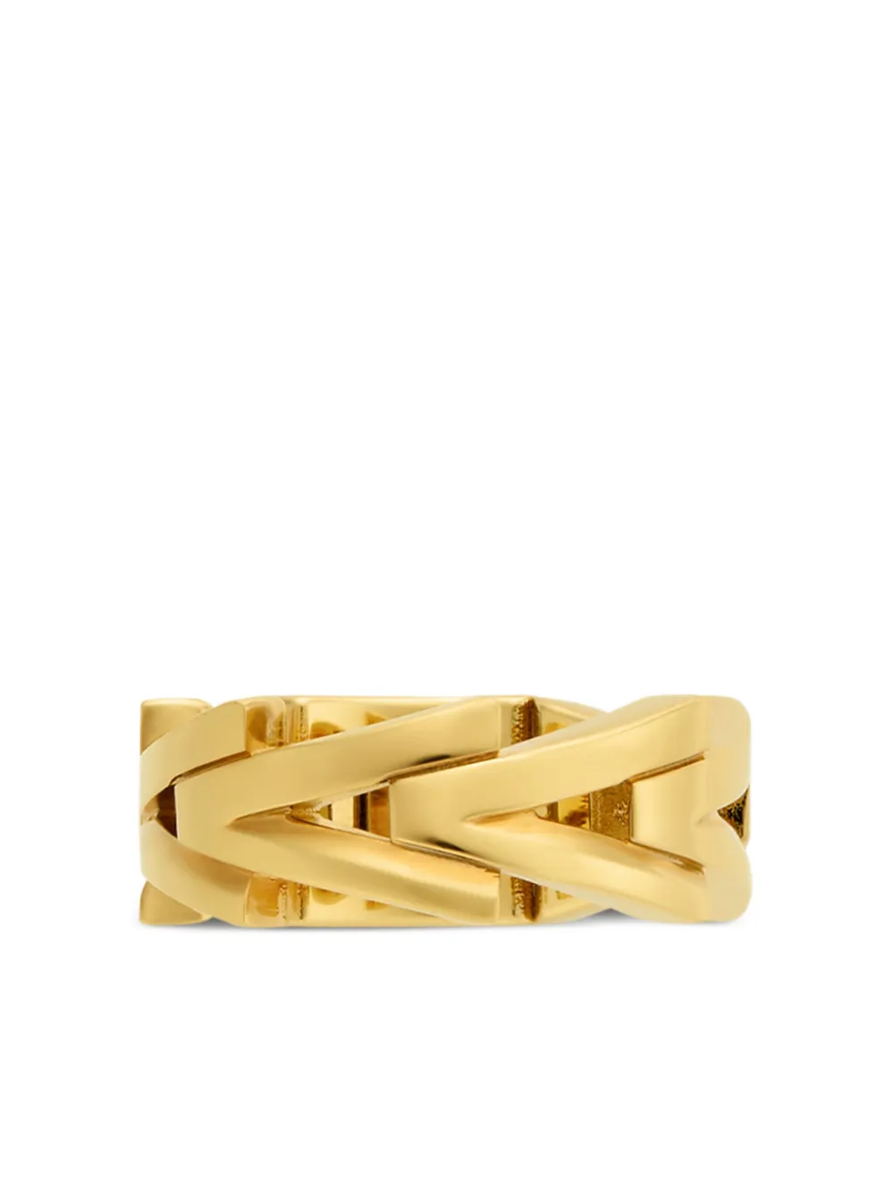 Versace chain-link ring - Oro