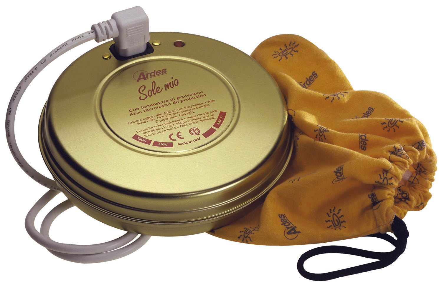 Scaldino elettrico ad accumulo di calore 550w -71