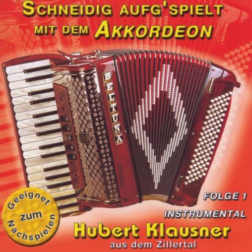 Schneidig Aufg'Spielt Mit Dem Akkordeon