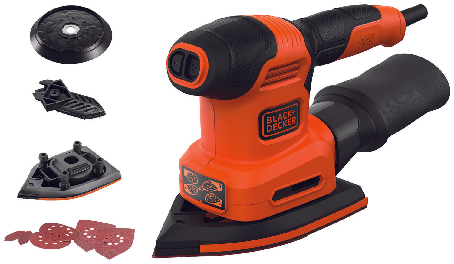 Levigatrice b+d multifunzione bew 200 con accessori