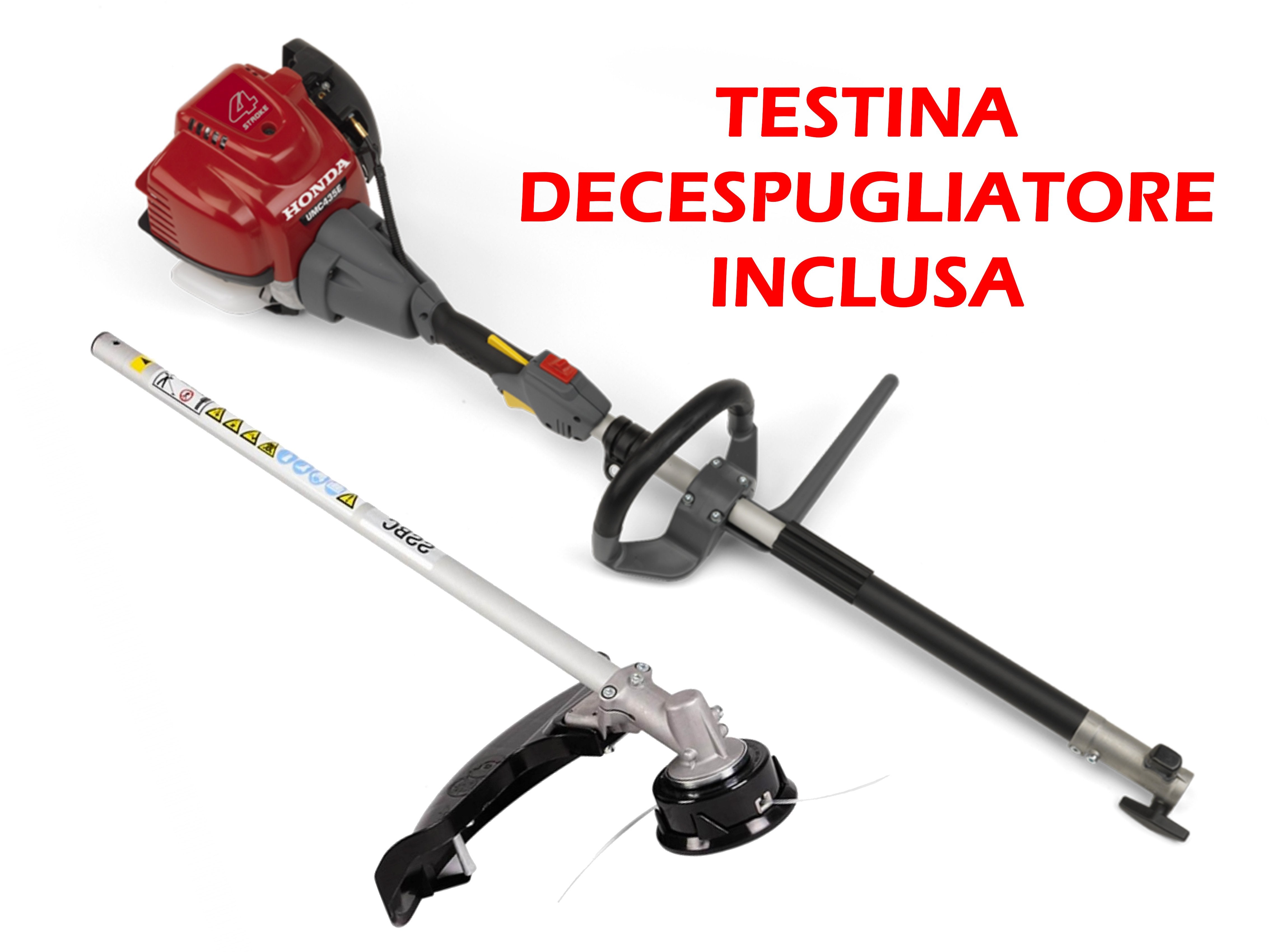 Honda versatool umc 435e con testina decespugliatore inclusa 35cc multifunzione possibili accessori tosaerba zappetta ar