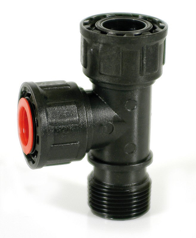 Raccordo collettore per elettrovalvola da 1 mx1 fx1 f conf.10 pz.tubo irrigazione interrata