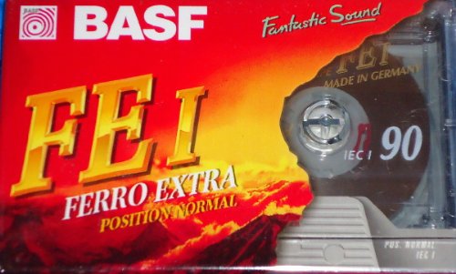 Basf Fei Ferro Extra 90 Iec I Normal, Cassette Audio