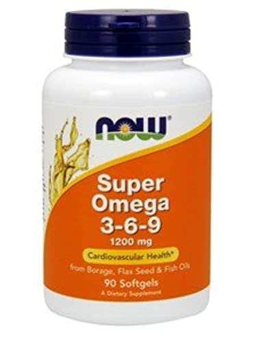 Super Omega 3-6-9 1200Mg 90 Gels, Now Foods By Now Foods