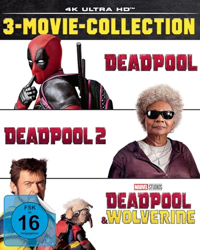 Deadpool - 3-Movie-Collection (4K Ultra Hd)