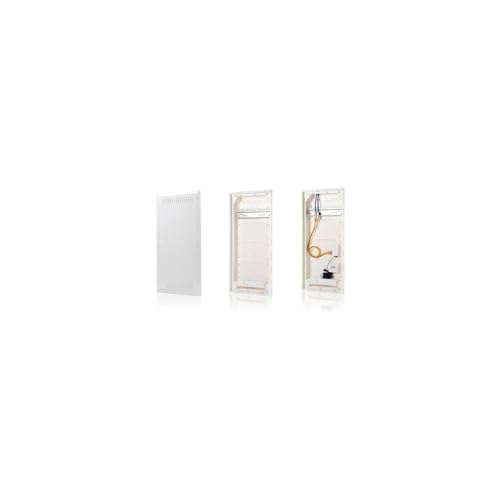 F-Tronic Comunicazione Verteiler Up Jumbo K, Hw – Piastra Di Montaggio, 4 File, Bianco, Jumbo48 K