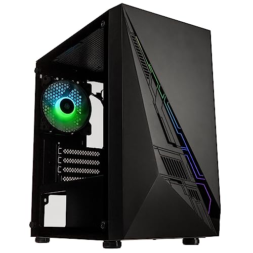 Kolink Inspire K2 Plus Argb Micro-Atx-Gehäuse, Tempered Glass - Schwarz