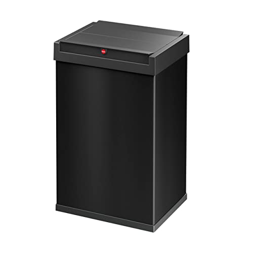 Hailo 0840-141 - Ampia Pattumiera Big-Box 40, Swing S, Nero