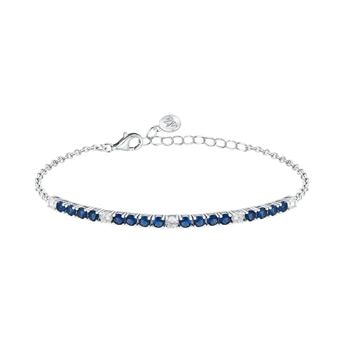 Morellato Bracciale Donna In Argento 925‰, Zirconi, Collezione Tesori, Tennis - Saiw141