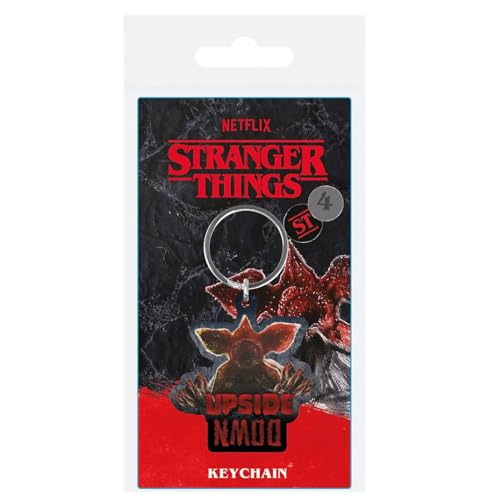 Pyramid International Stranger Things 4 Rubber Keychain Demogorgon 6 Cm