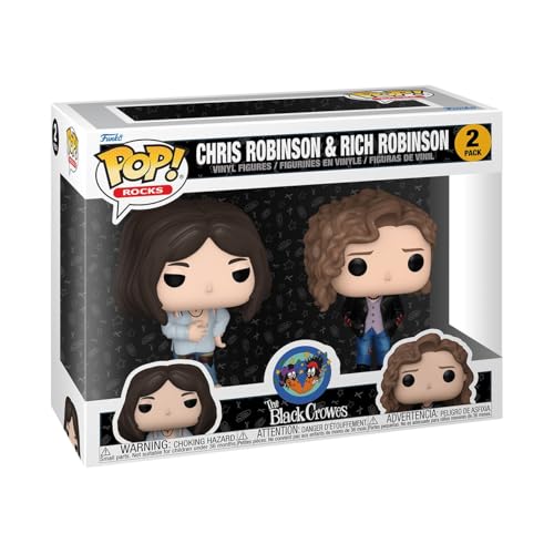Funko Pop! Rocks: The Black Crowes 2Pk - Chris Robinson - Figura In Vinile Da Collezione - Idea Regalo - Merchandising Ufficiale - Giocattoli Per Bamb