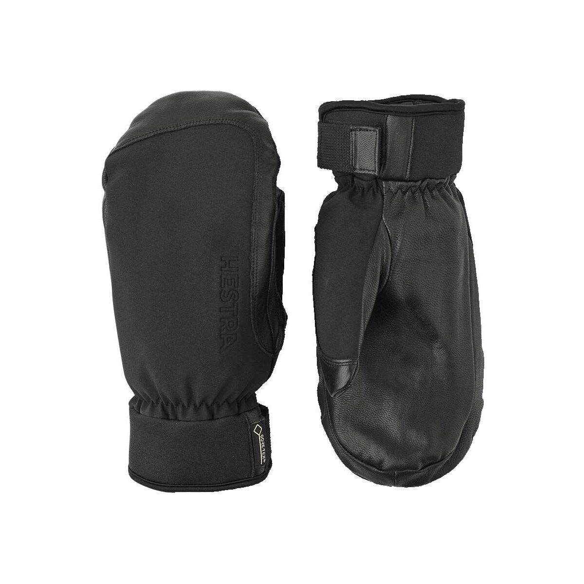 Hestra Alpine Short Gore-Tex - Mitt, Black, 6